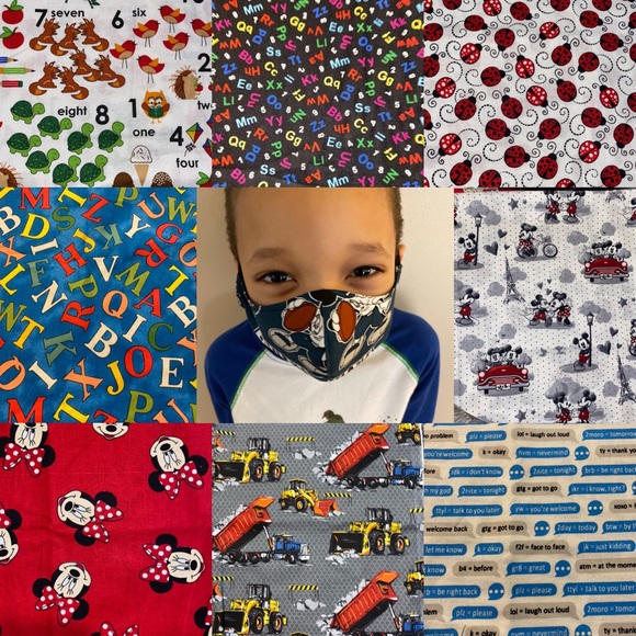 Back to School Kids Facemask!! - Picture 2 of 5